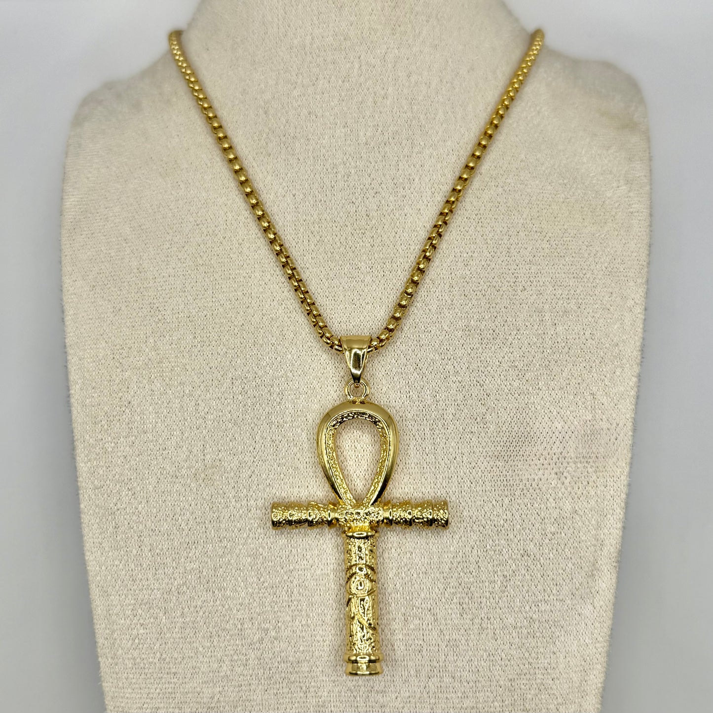 COLLIER CROIX D’ANHK HORUS