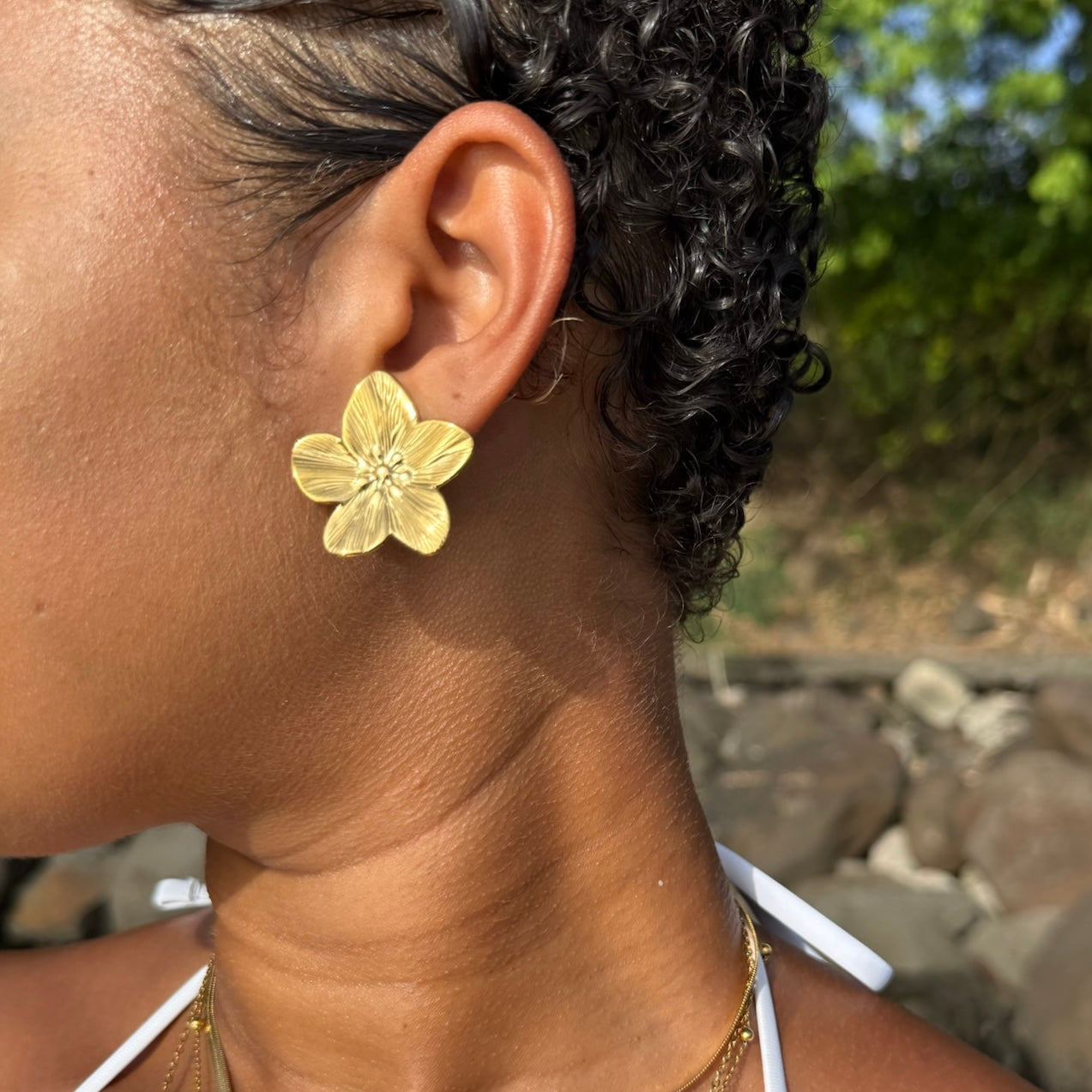 BOUCLES D’OREILLES FLORA