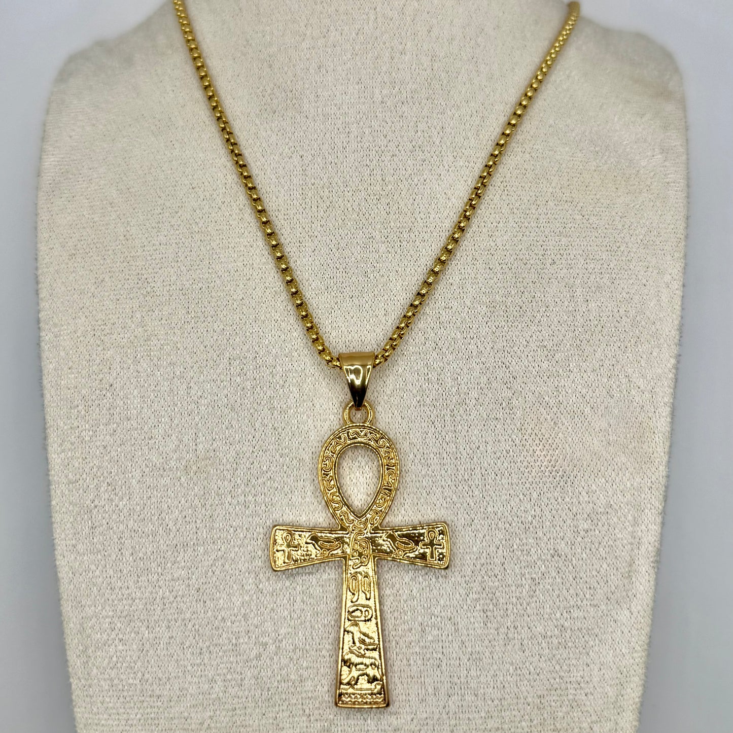 COLLIER CROIX D’ANKH CLEOPATRE