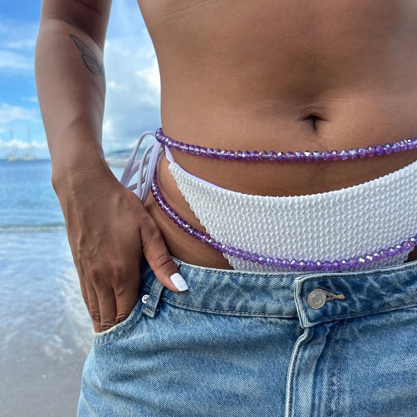 BAYA EN PERLES VIOLET