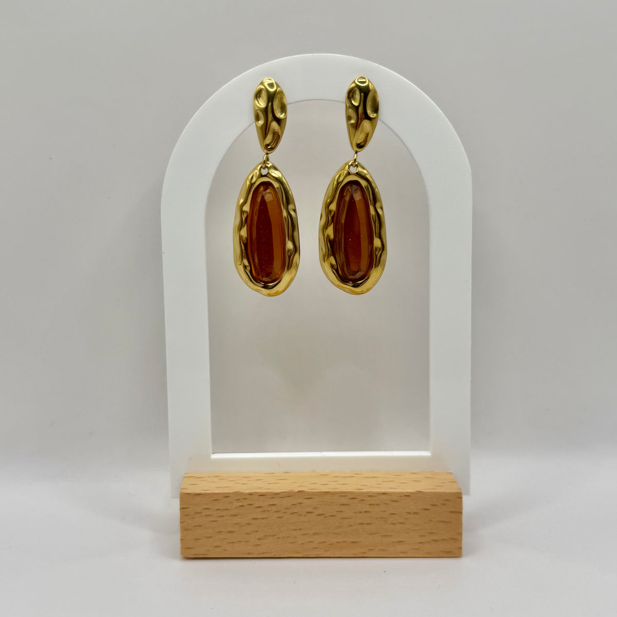 BOUCLES D’OREILLES ÉMERAUDE