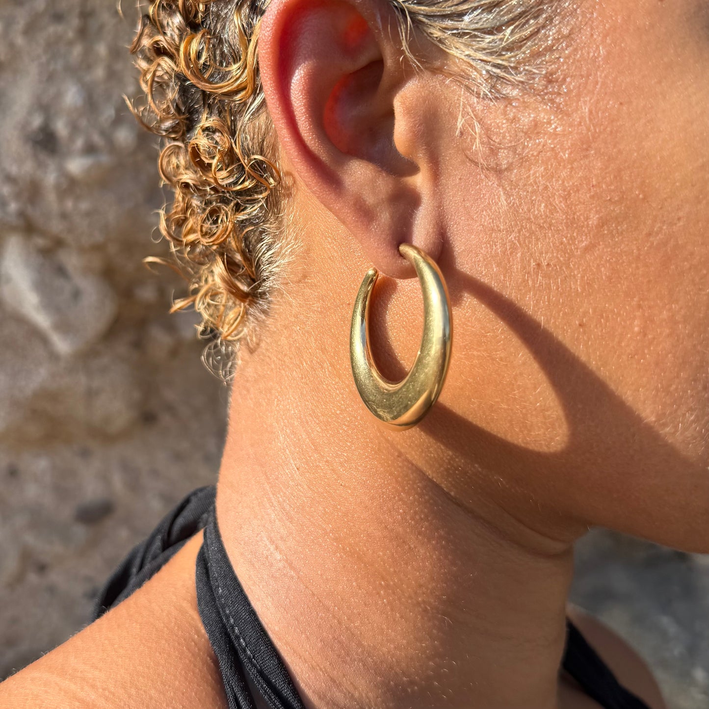 BOUCLES D’OREILLES LUNE
