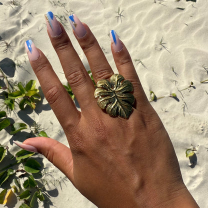 BAGUE MONSTERA