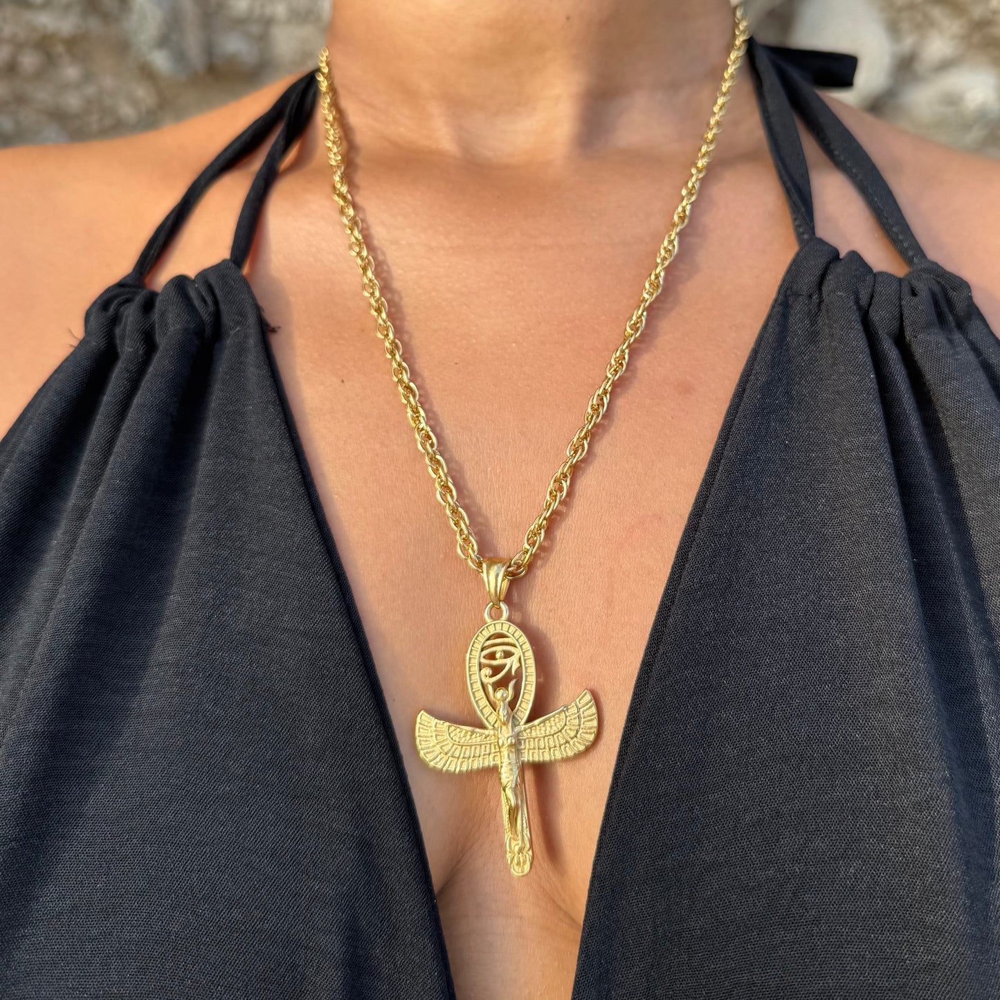 COLLIER ANHK HATHOR