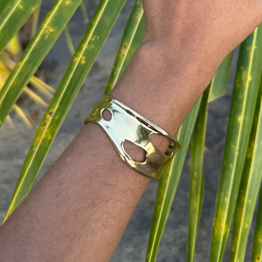 BRACELET JONC MONSTERA