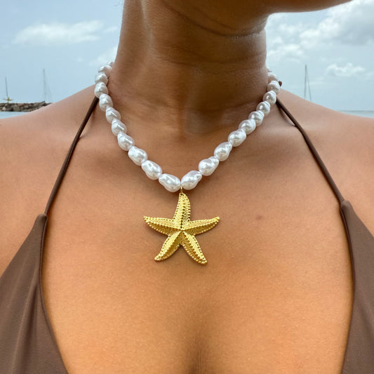 COLLIER PERLES MARINA