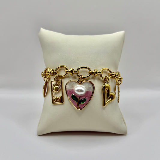 BRACELET BRELOQUE LILA