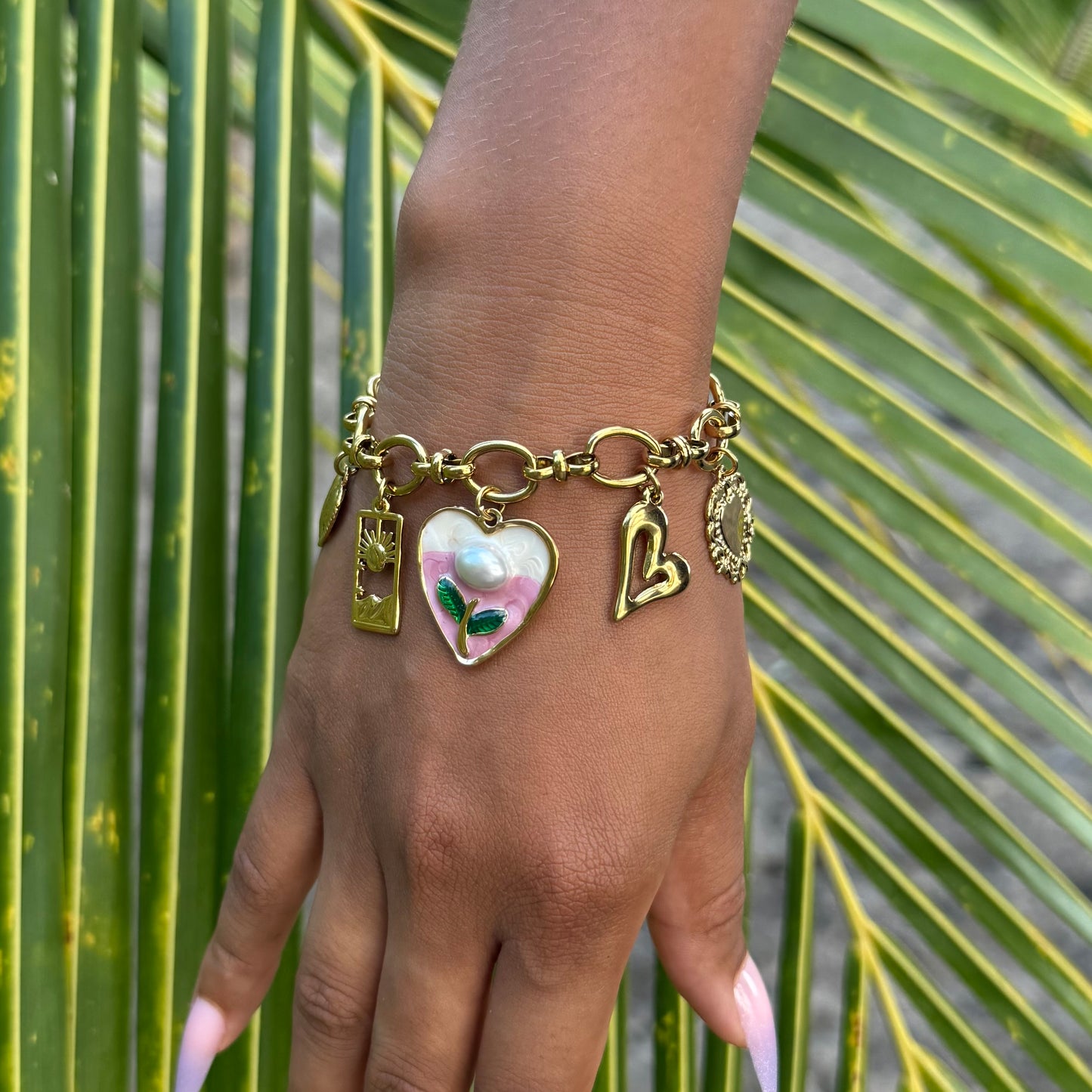 BRACELET BRELOQUE LILA