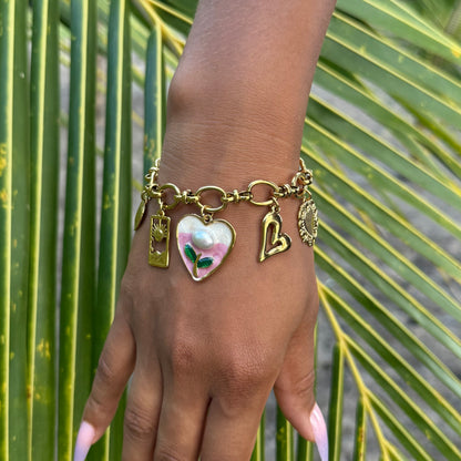 BRACELET BRELOQUE LILA