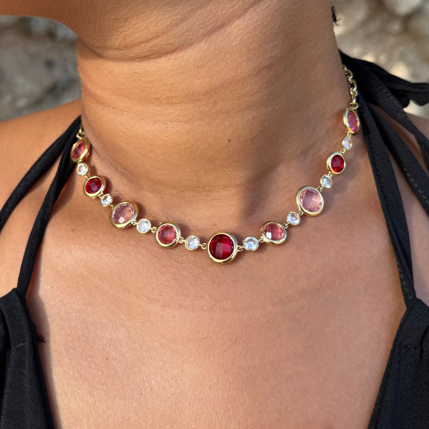 COLLIER RUBY