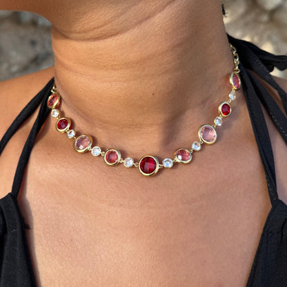 COLLIER RUBY
