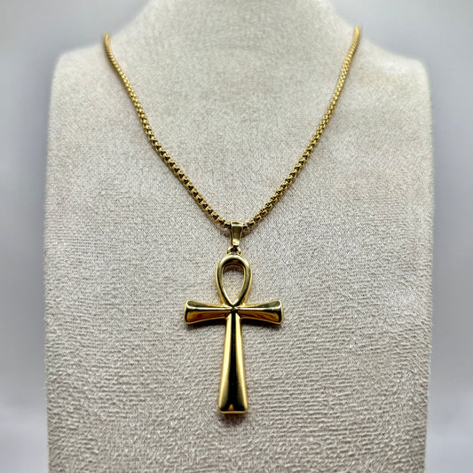 COLLIER CROIX D’ANKH MOYENNE